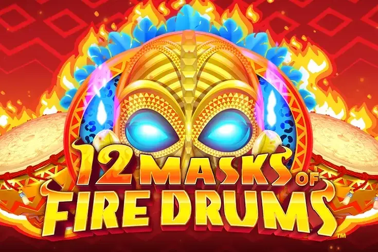12 Masks of Fire Drums King Millions