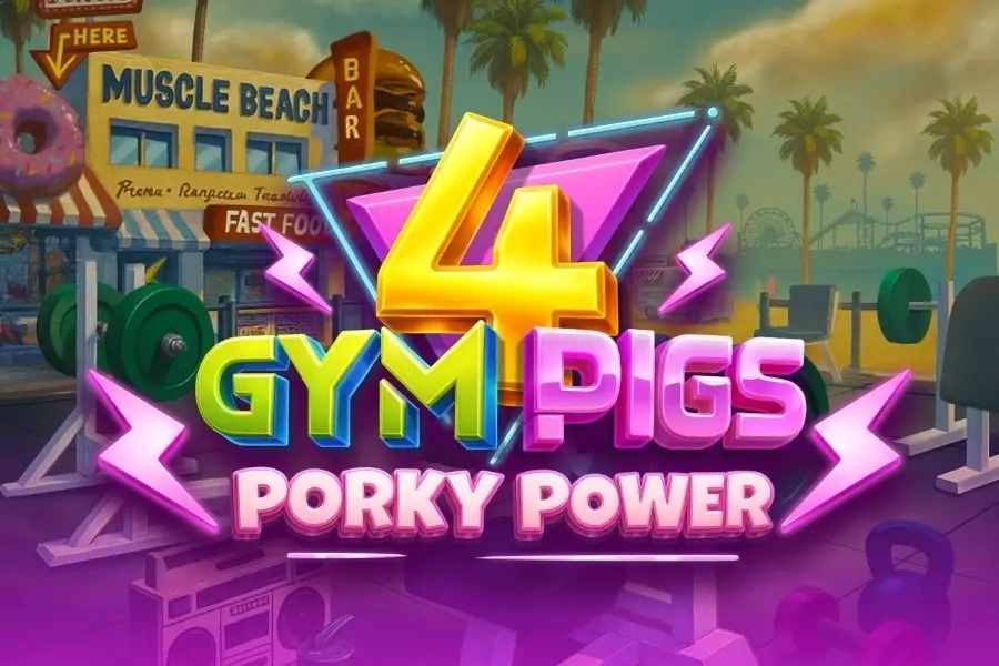 4 Gym Pigs - Porky Power