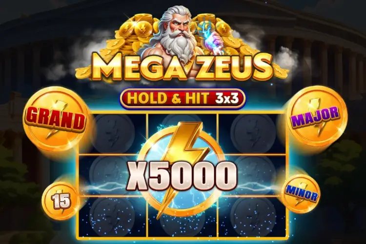 Mega Zeus - Hold & Hit 3X3